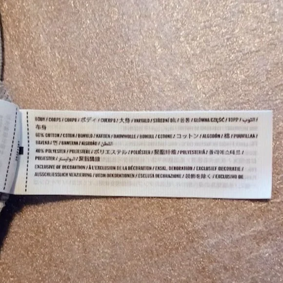 ABERCROMBIE NEW girls size 5/6 gray sweatshirt w/hoodie, light pink letters - Picture 7 of 8